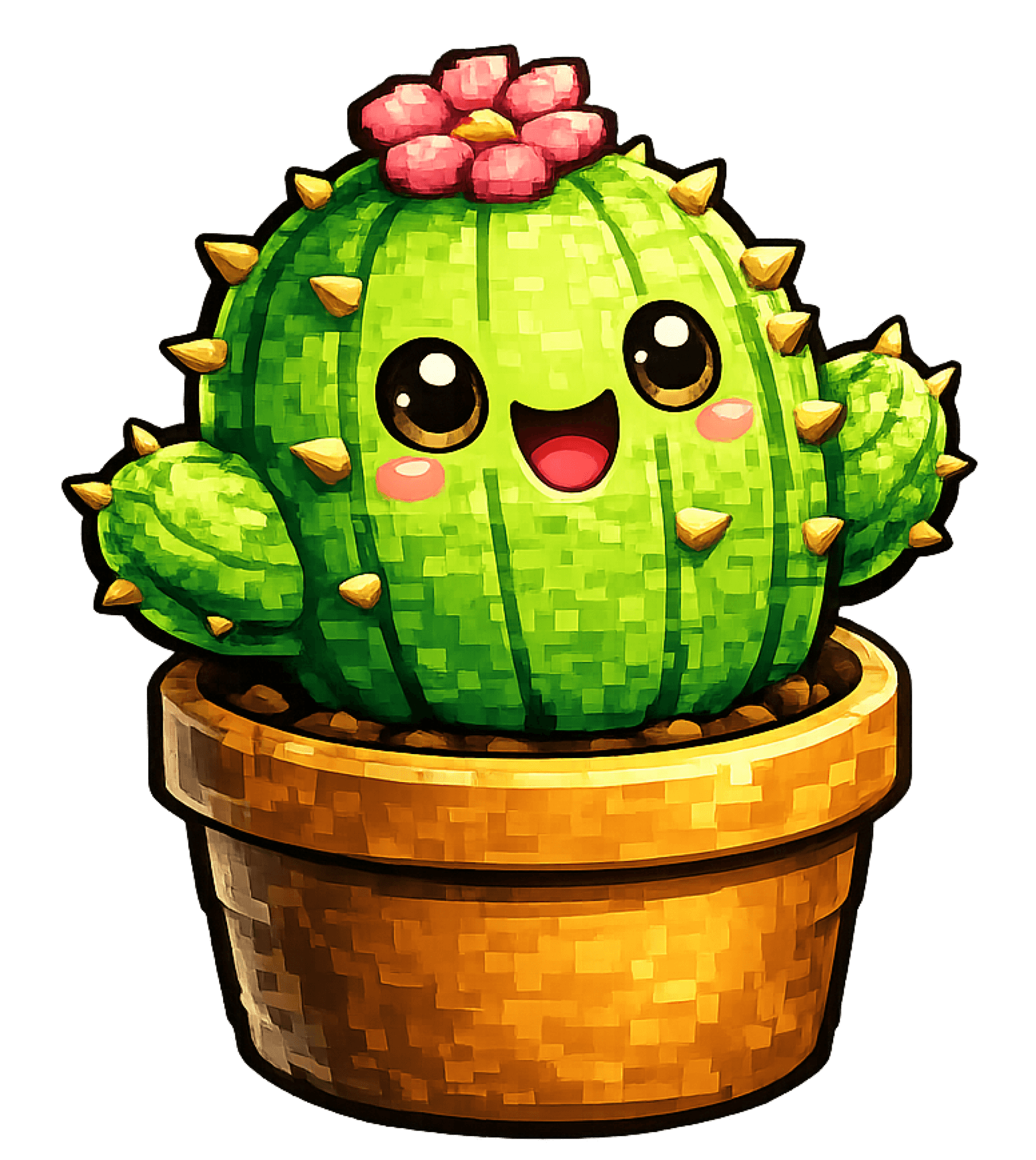 Cactus Launcher mascot